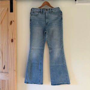 Madewell Light Blue Flare Jeans